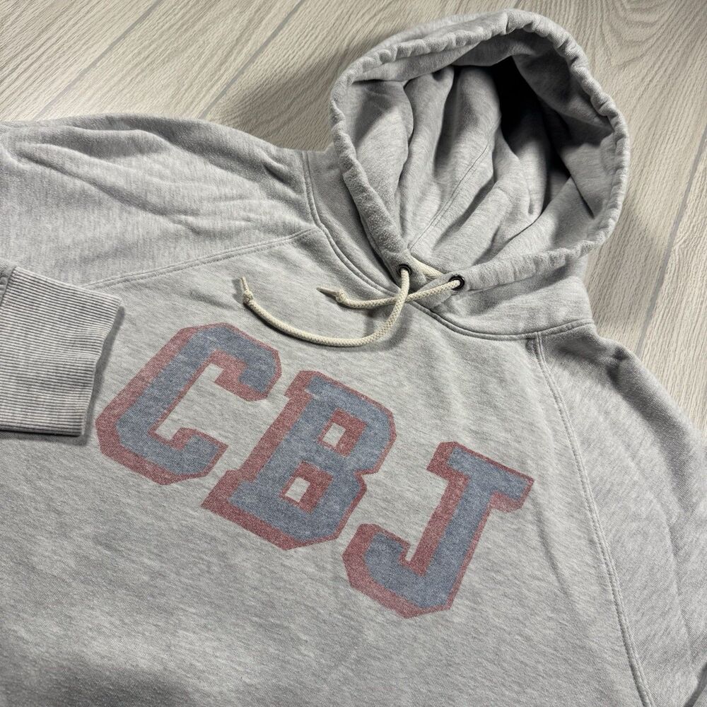 Columbus Blue Jackets CBJ Fleece Hoodie Men’s XL Gray Homage Faded